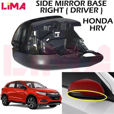 8-Black PC SIde Door Pillar Post Cover Trim For Honda HRVHR-V 2016-2020. . Honda hrv mirror cover replacement